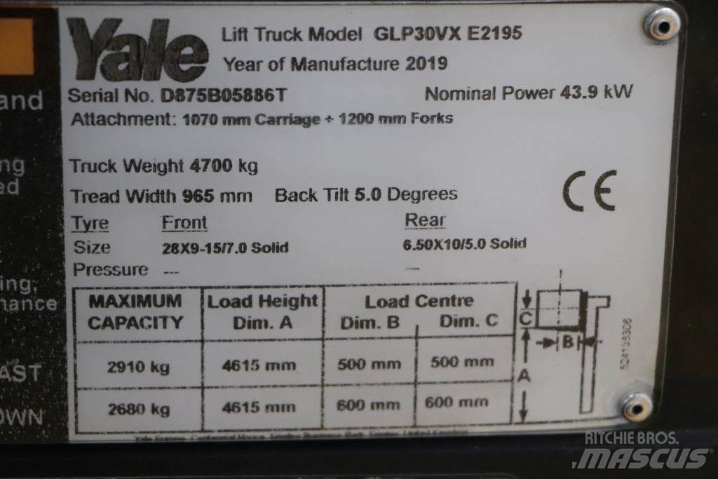 Yale GLP30VX LPG heftrucks