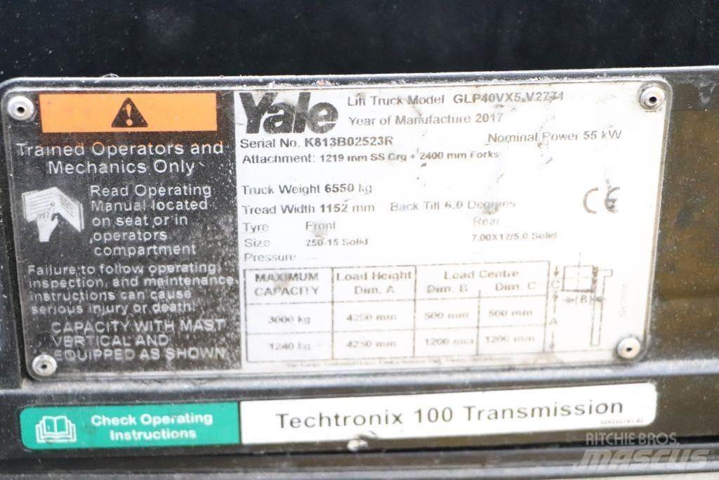 Yale GLP40VX5 LPG heftrucks