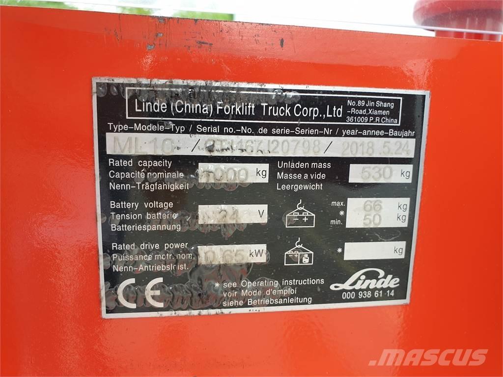 Linde #N/A Deichselstapler