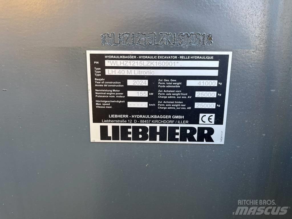 Liebherr LH 40 Materialumschlag