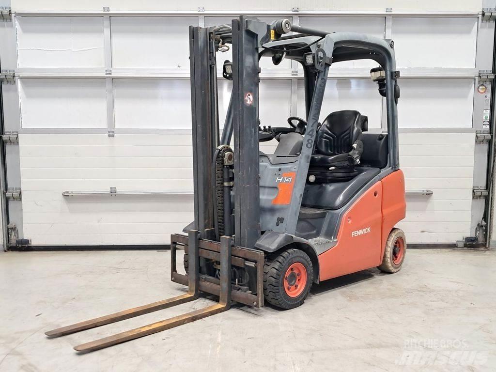 Linde H14T-01 LPG heftrucks