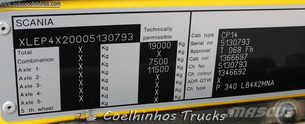 Scania P 340 Wechselfahrgestell