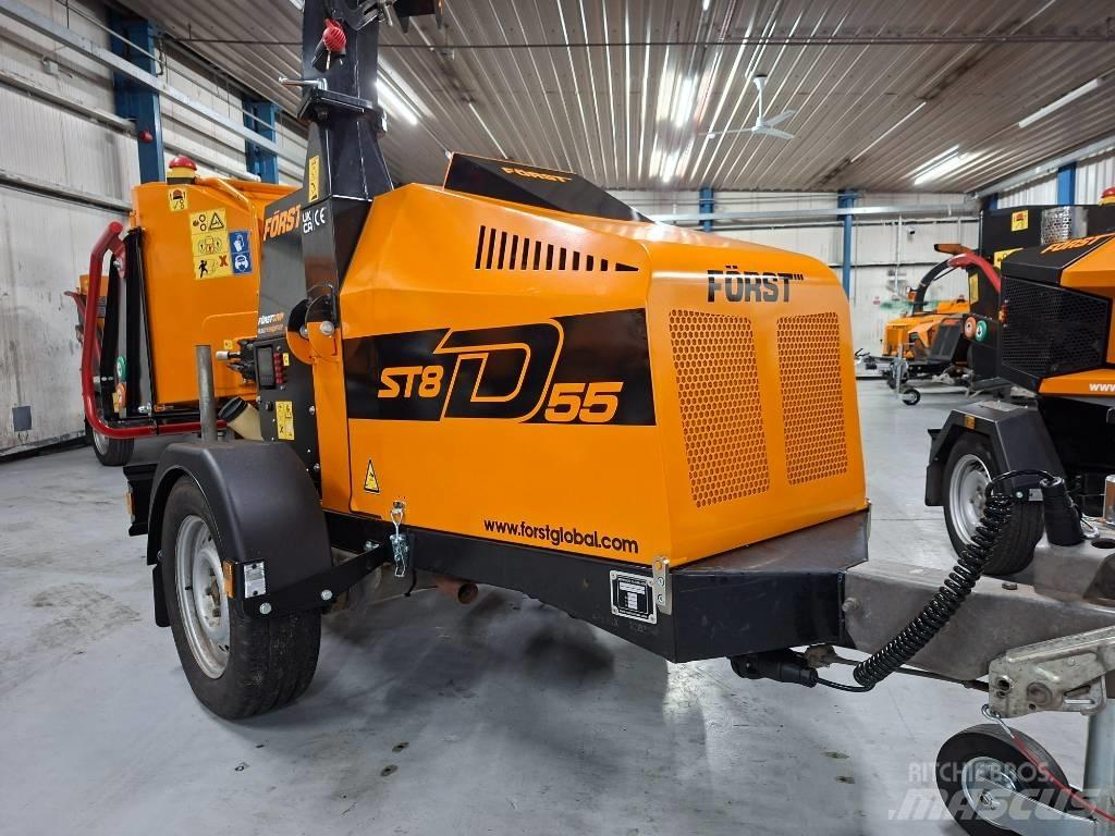Forst ST8D Holzhäcksler