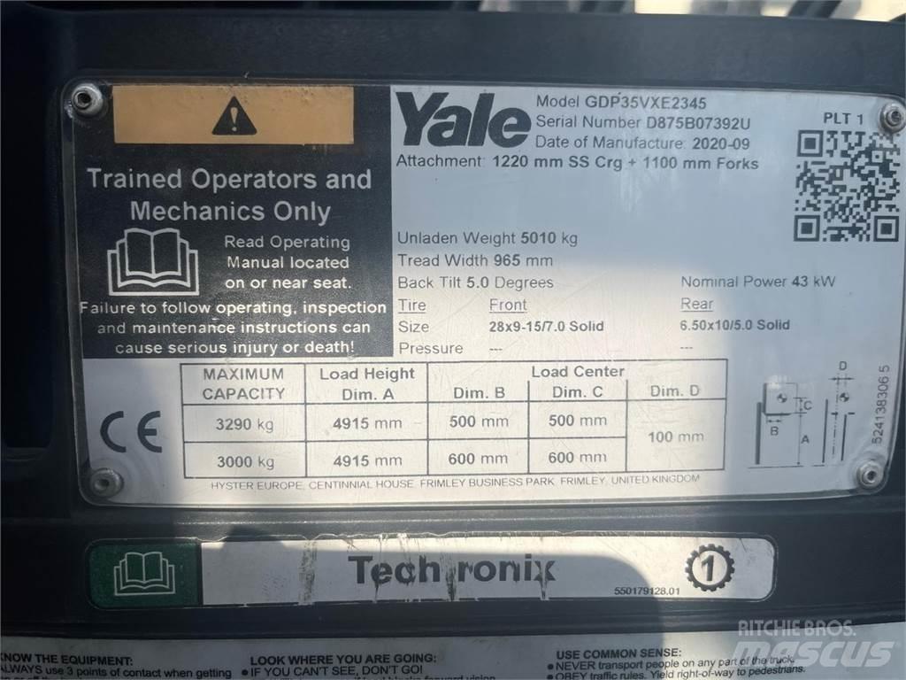 Yale GDP35VX Diesel heftrucks