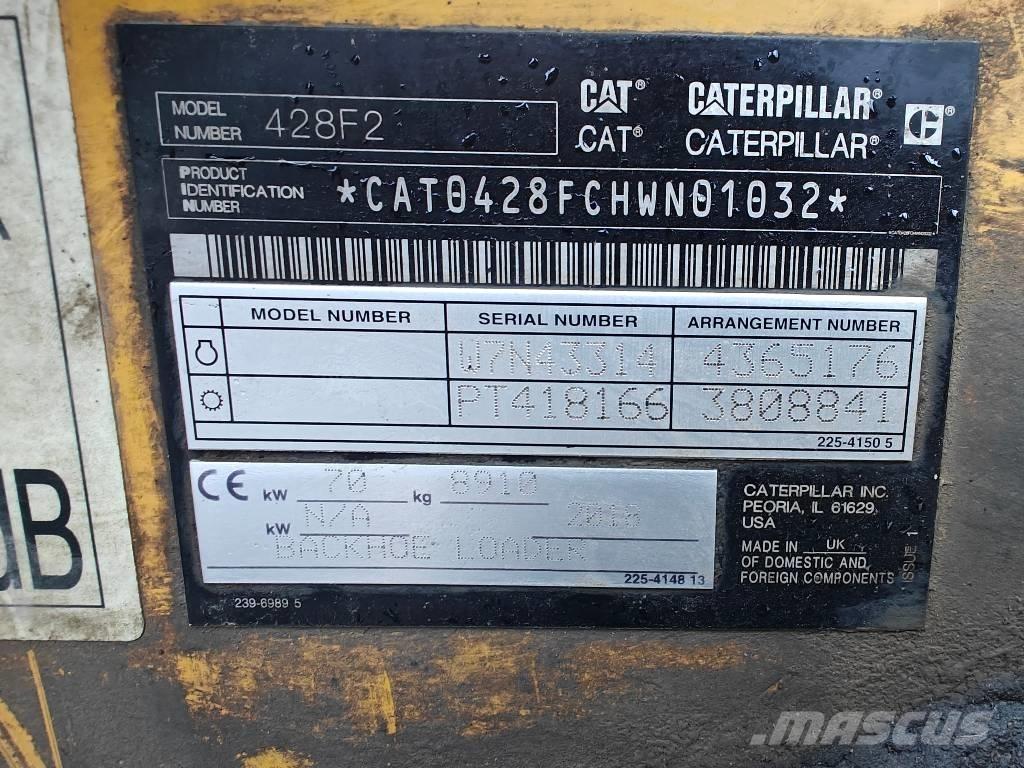 CAT 428 F2 Baggerlader
