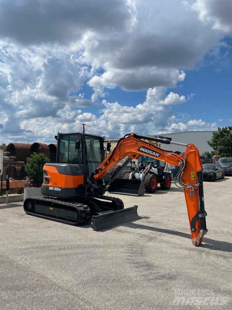 Doosan DX55r Minibagger < 7t