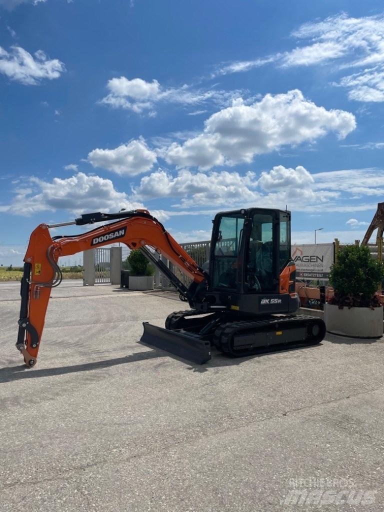 Doosan DX55r Minibagger < 7t