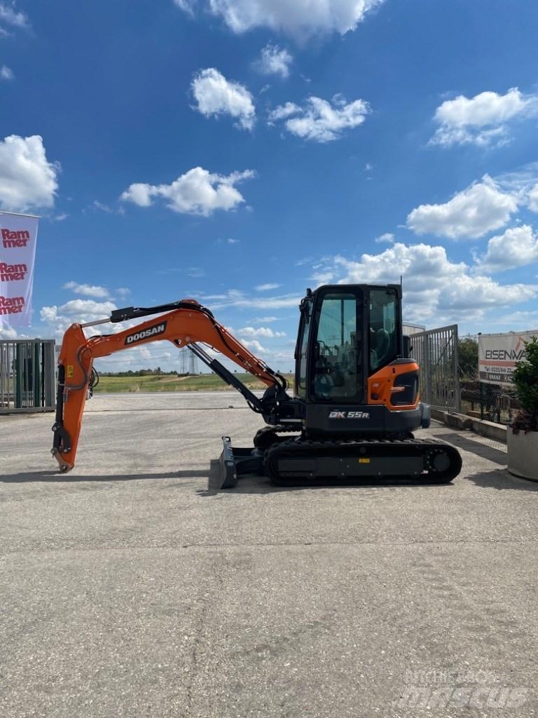 Doosan DX55r Minibagger < 7t