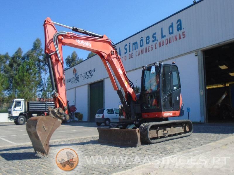 Kubota KX 080-4 Midibagger  7t - 12t