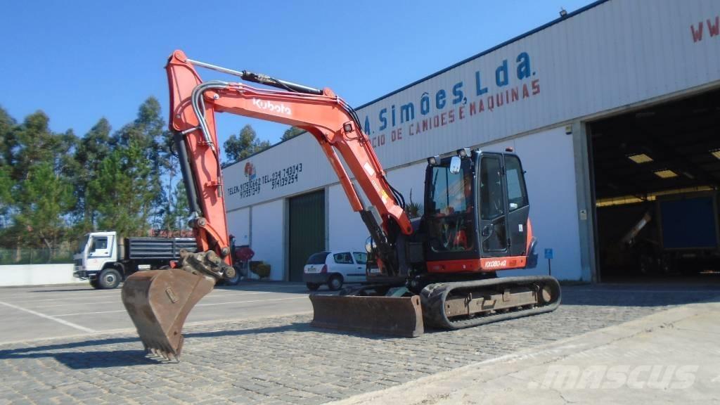 Kubota KX 080-4 Midibagger  7t - 12t