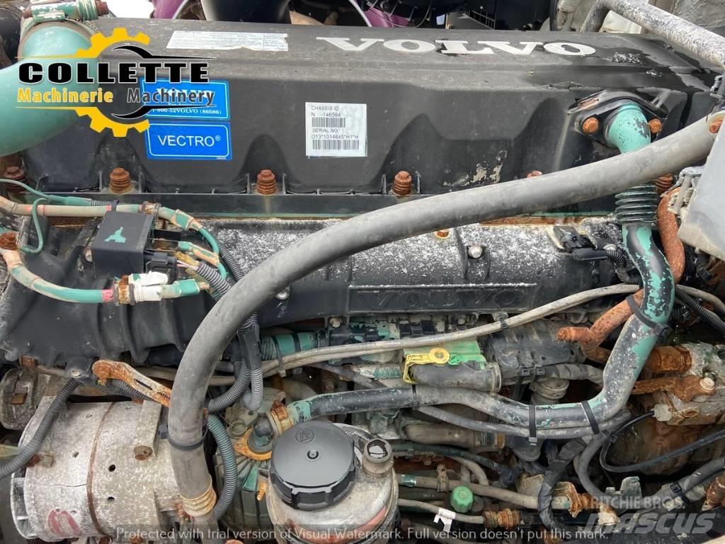 Volvo D13 Pritschenwagen/Pritschenwagen mit Seitenklappe