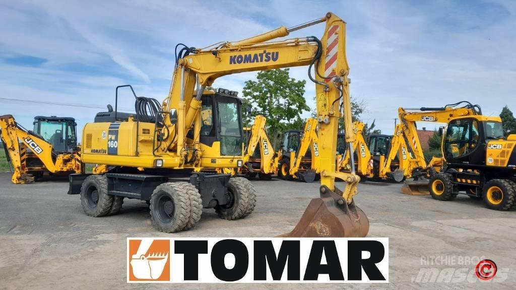 Komatsu PW 160-7 Mobilbagger