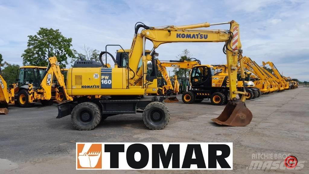 Komatsu PW 160-7 Mobilbagger