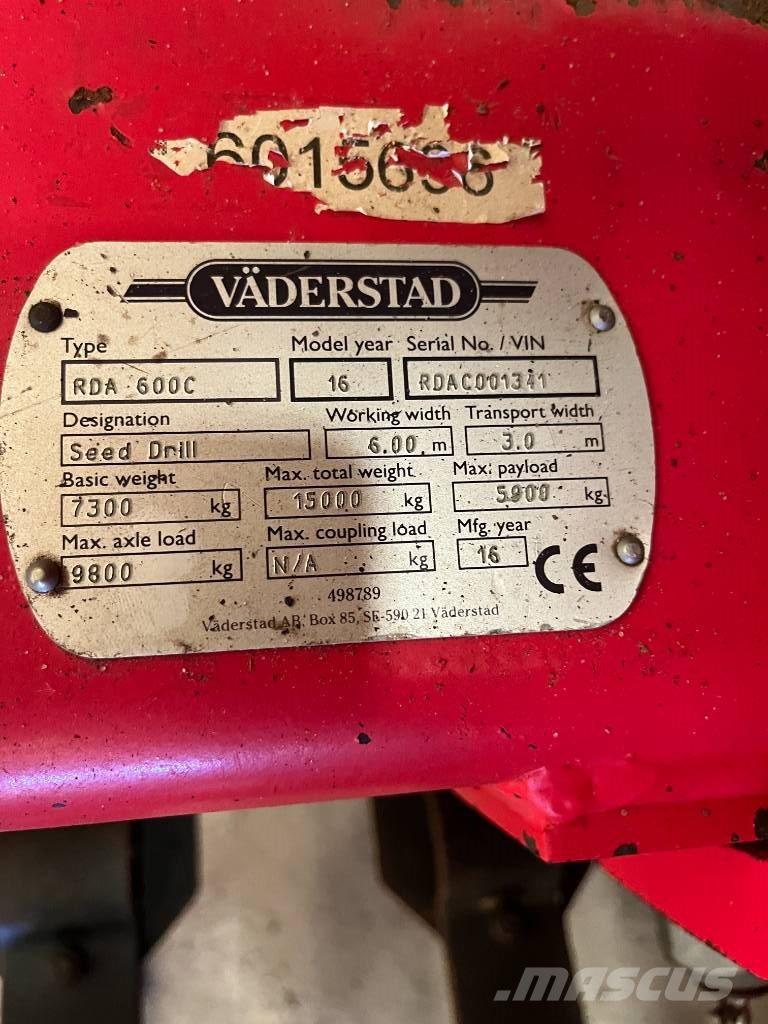 Väderstad RDA600 C Drillmaschinen