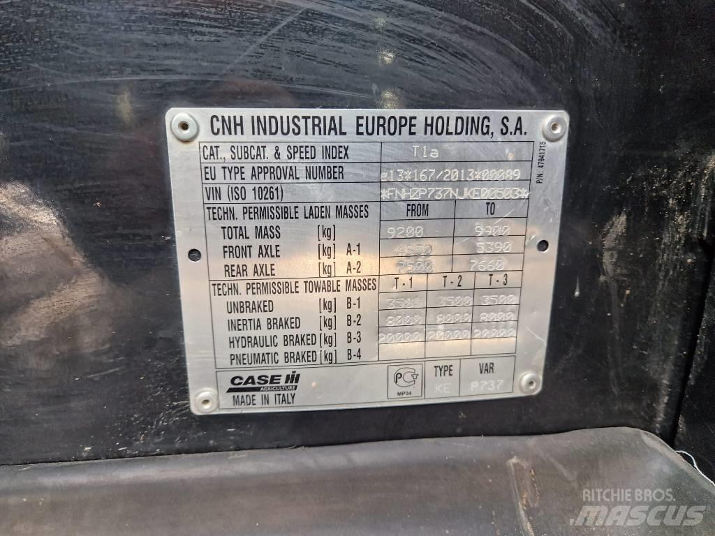 Case IH Farmlift 737 Teleskoplader