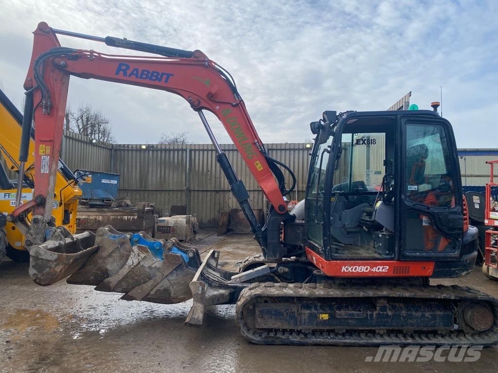 Kubota KX 080-4 Midibagger  7t - 12t