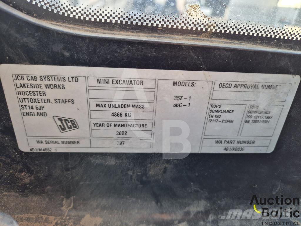JCB 36C-1 Minibagger < 7t