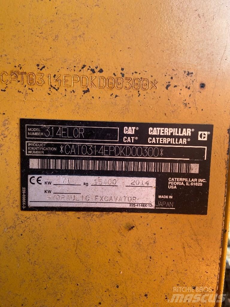 CAT 314 E LCR Raupenbagger