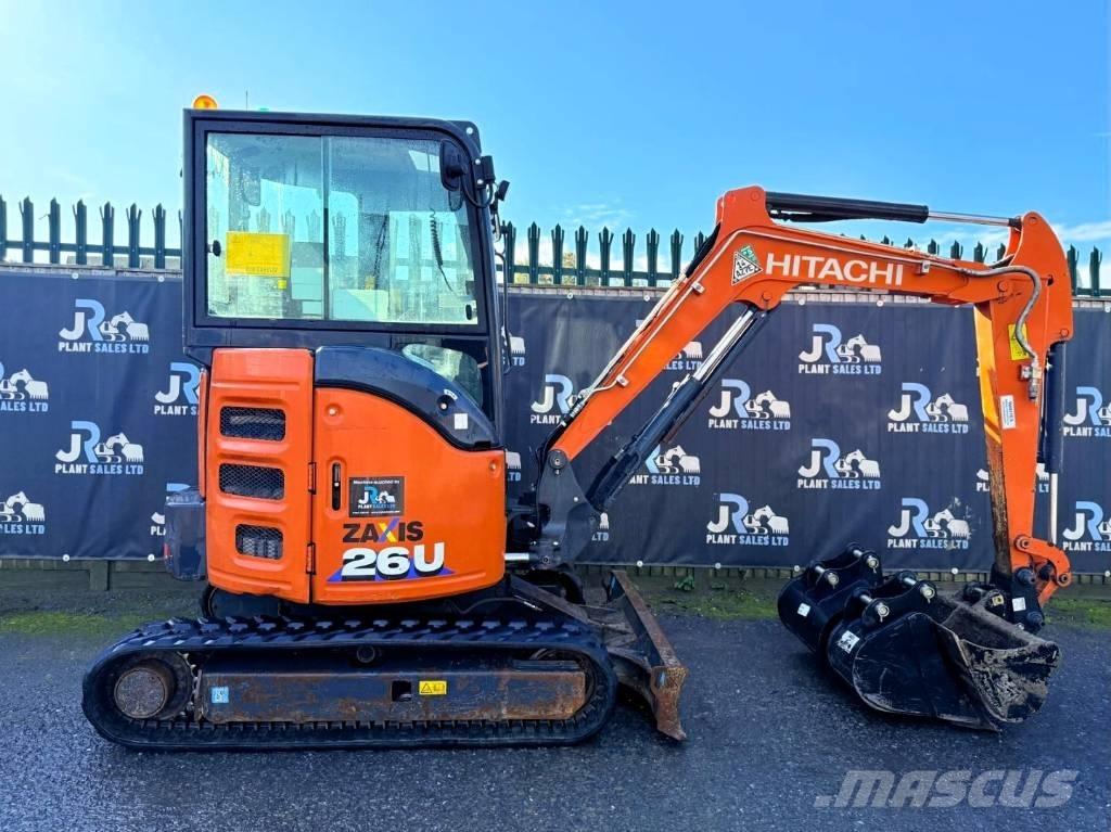 Hitachi ZX 26 U-6 CR Minibagger < 7t
