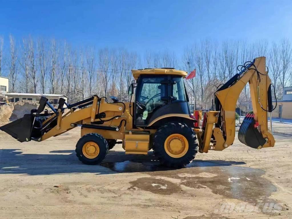 CAT 420F Baggerlader