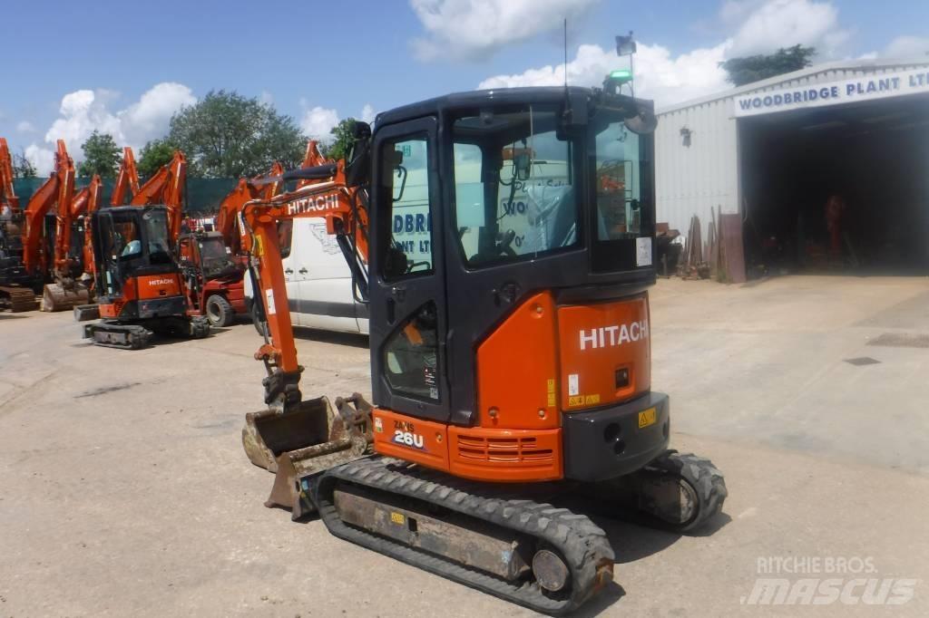 Hitachi ZX 26 U-6 Minibagger < 7t