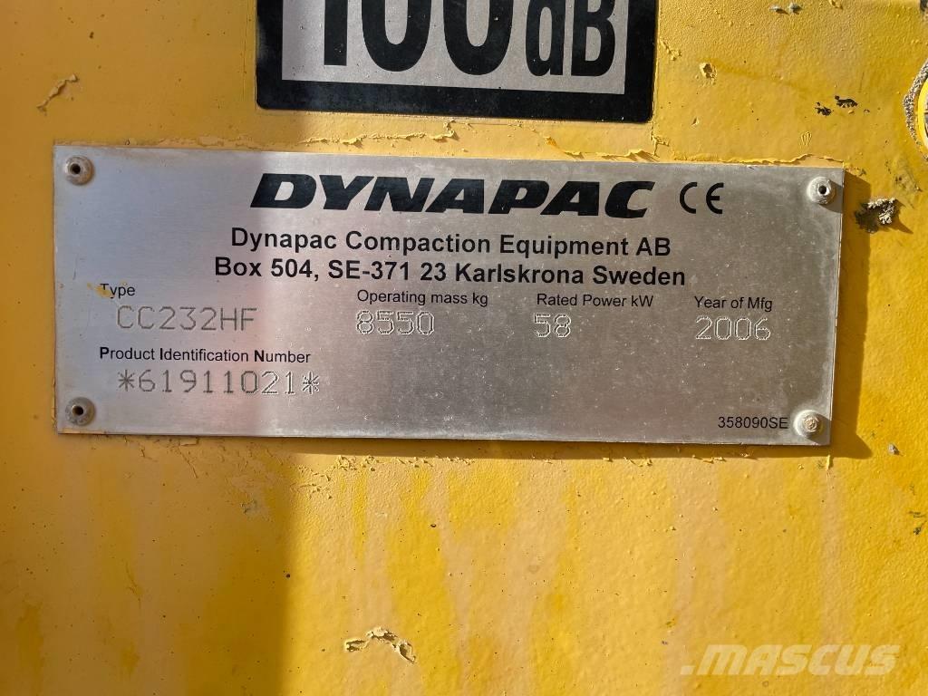 Dynapac CC 232 HF Tandemwalzen