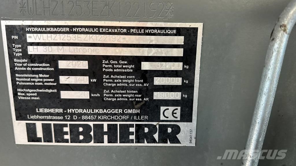 Liebherr LH 30 M Materialumschlag