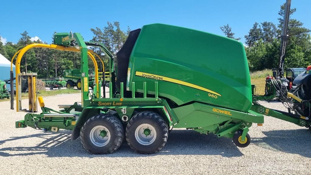 John Deere 960 Rundballenpressen