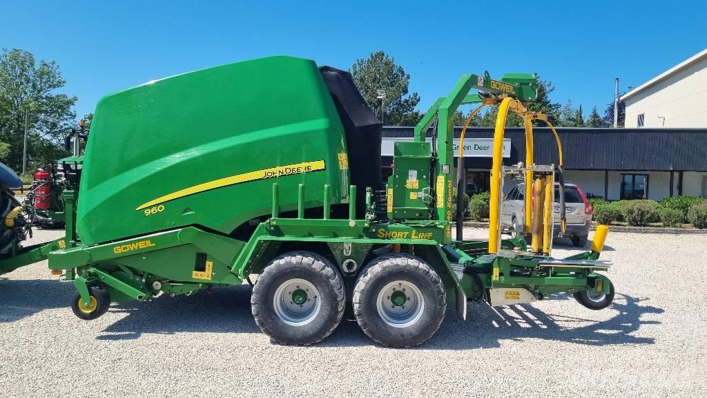 John Deere 960 Rundballenpressen