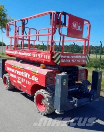 Magni DS 1218 RT Scheren-Arbeitsbühnen