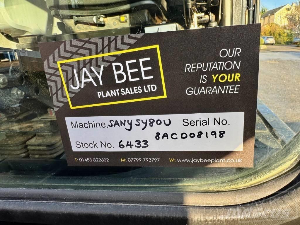 Sany SY 80 U Minibagger < 7t