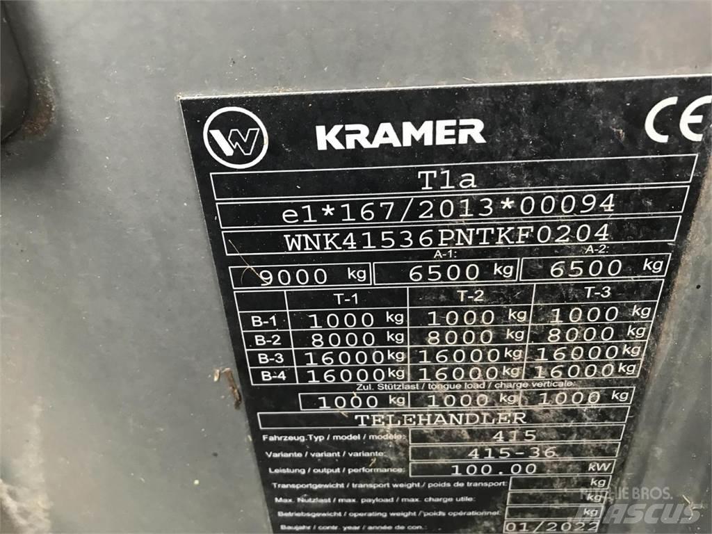 Kramer KT357 Teleskoplader für Landwirtschaft