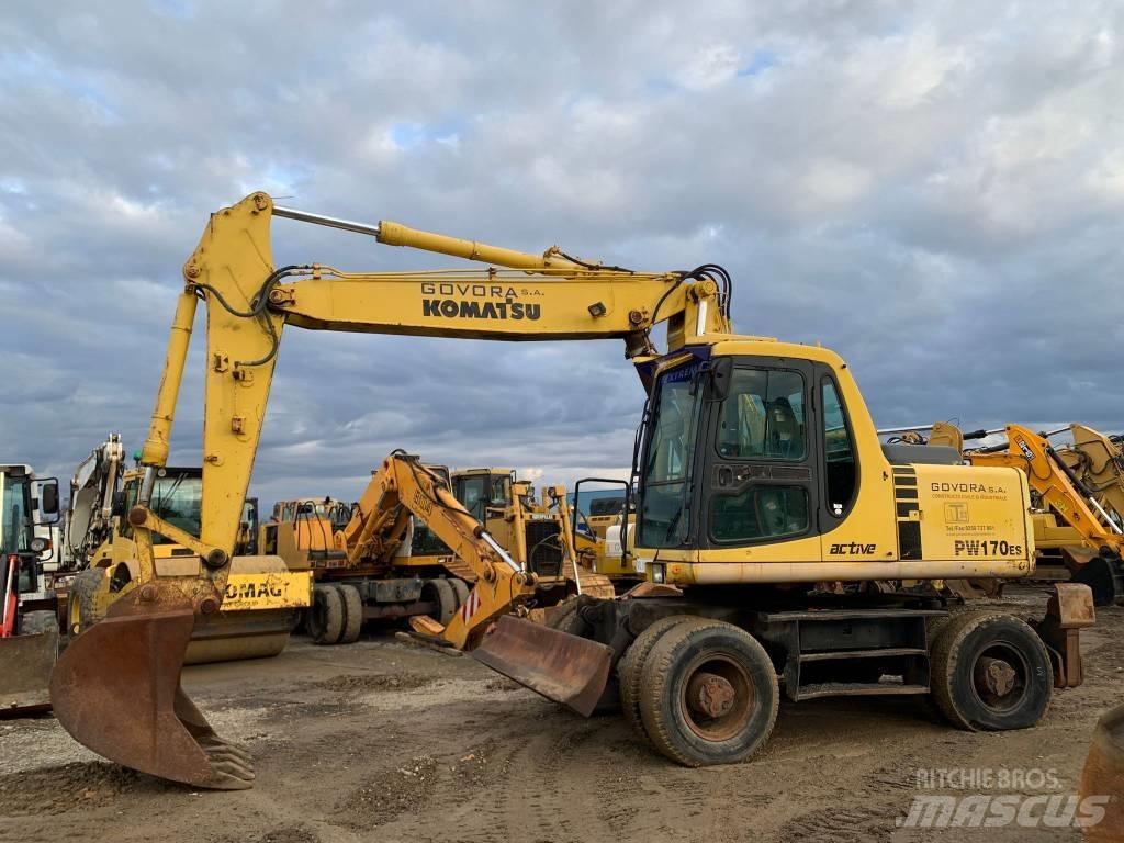 Komatsu PW 170 ES Mobilbagger