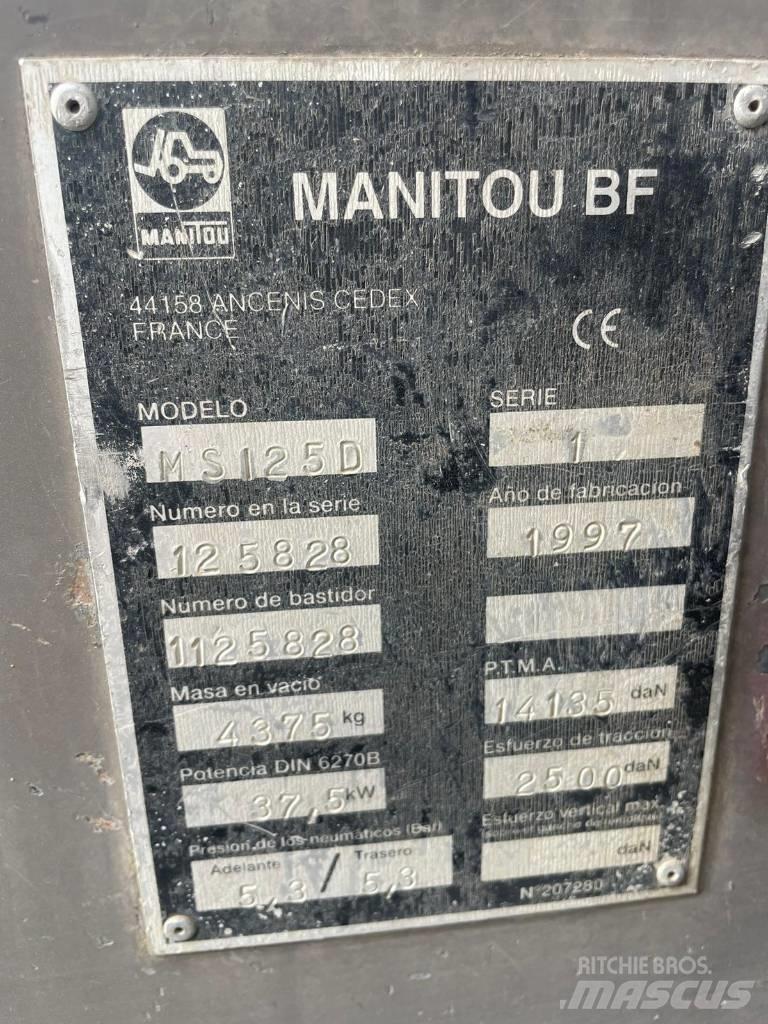 Manitou MST 125D Diesel heftrucks