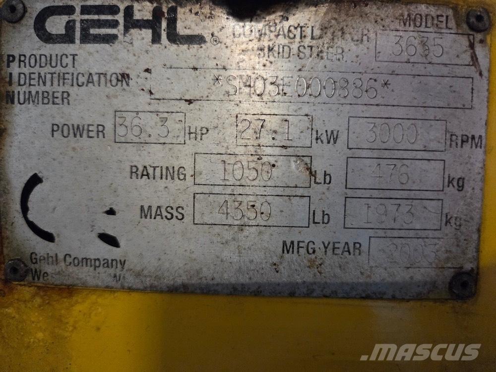 Gehl 3635 SX Kompaktlader