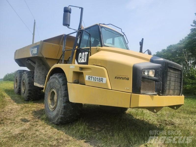 CAT 740 B Dumper - Knickgelenk