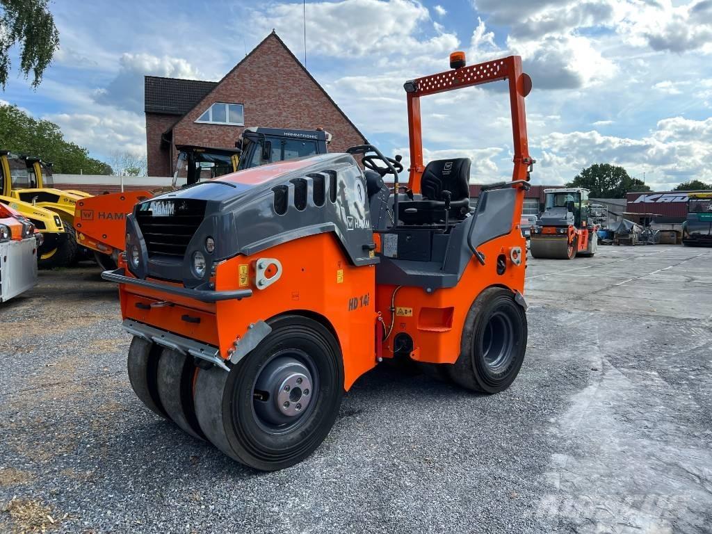 Hamm HD 14I TT Gummiradwalzen