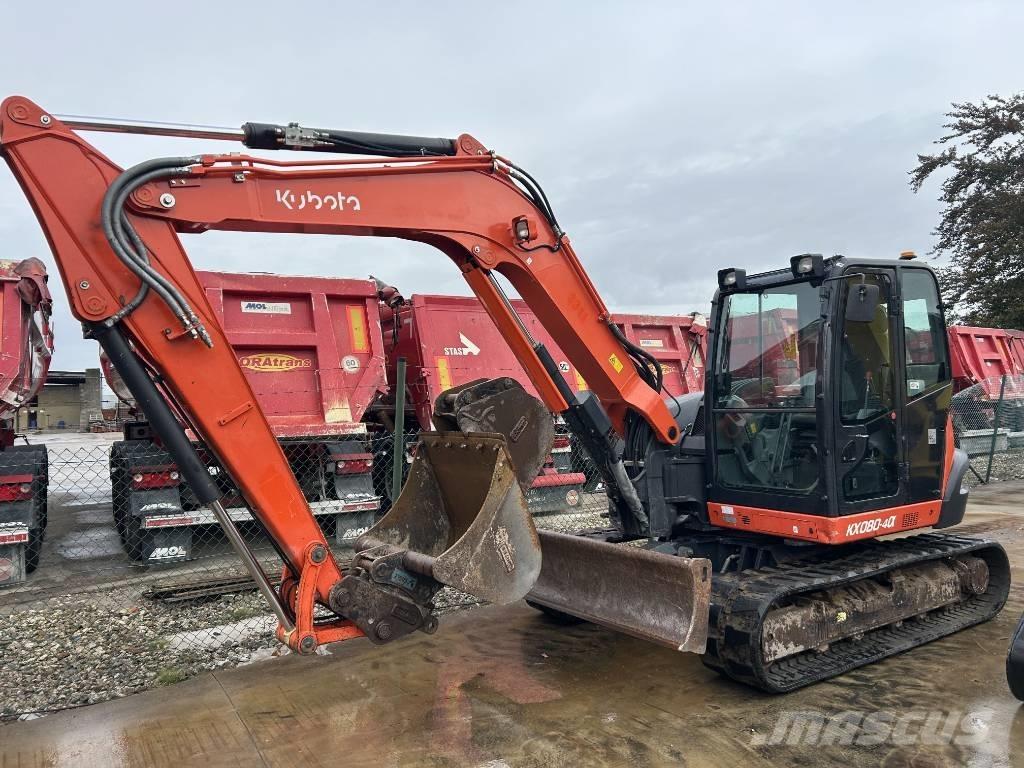 Kubota KX 080-4 Midibagger  7t - 12t