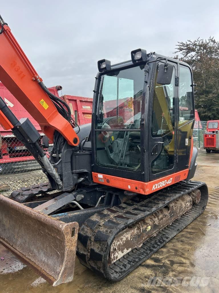 Kubota KX 080-4 Midibagger  7t - 12t