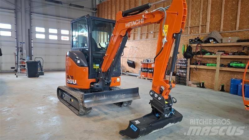 Hitachi ZX 26 U-6 Minibagger < 7t
