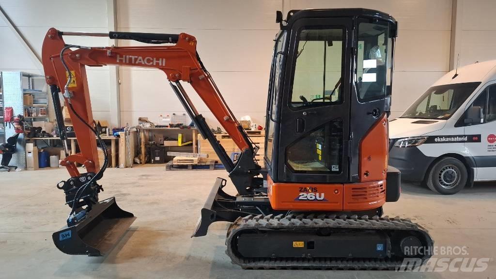 Hitachi ZX 26 U-6 Minibagger < 7t