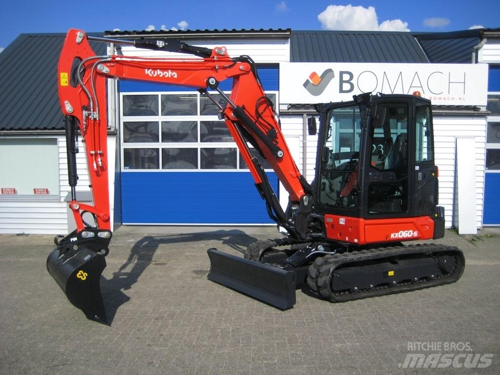 Kubota KX060-5 VA Midibagger  7t - 12t