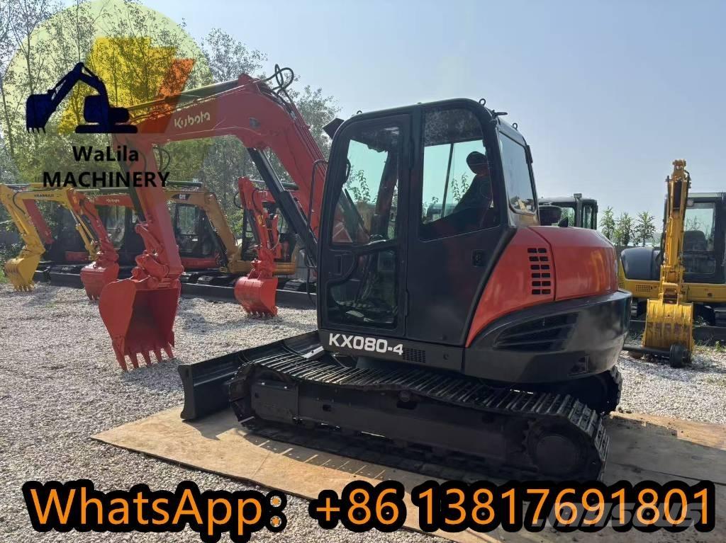 Kubota KX 080-4 Minibagger < 7t