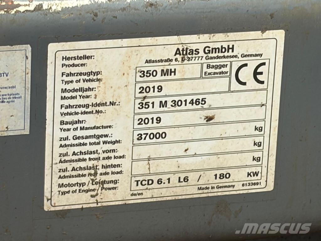 Atlas 350MH Materialumschlag