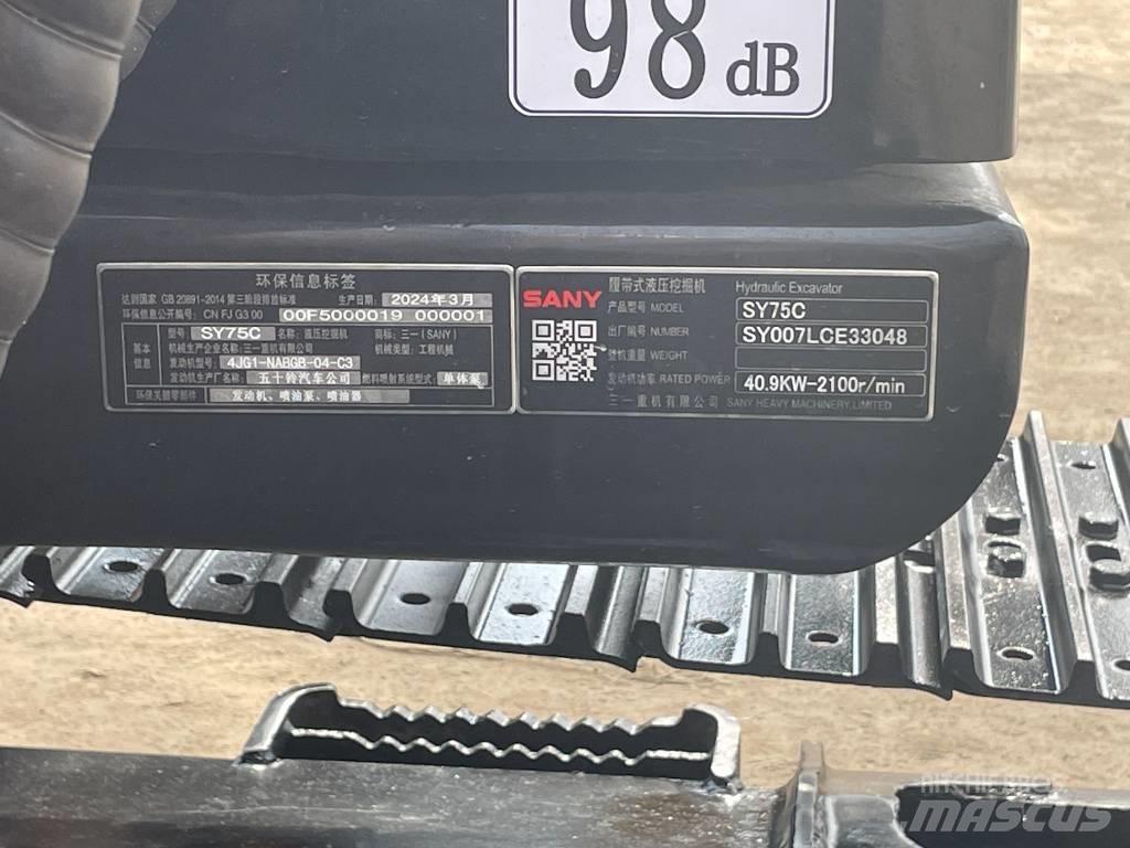 Sany SY 75 C pro Minibagger < 7t