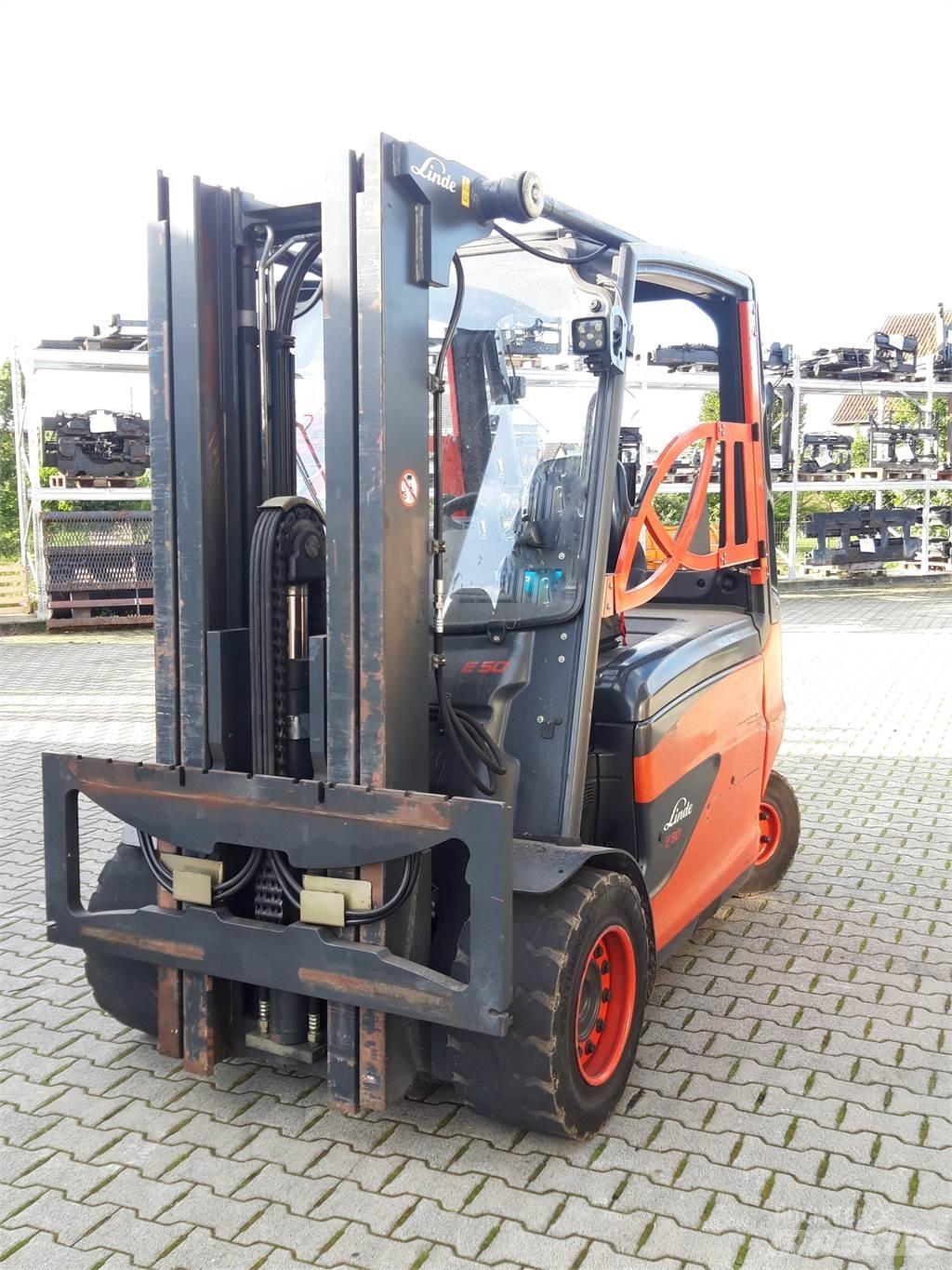 Linde E50HL Elektrische heftrucks