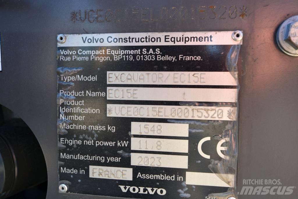 Volvo EC 15 E Minibagger < 7t