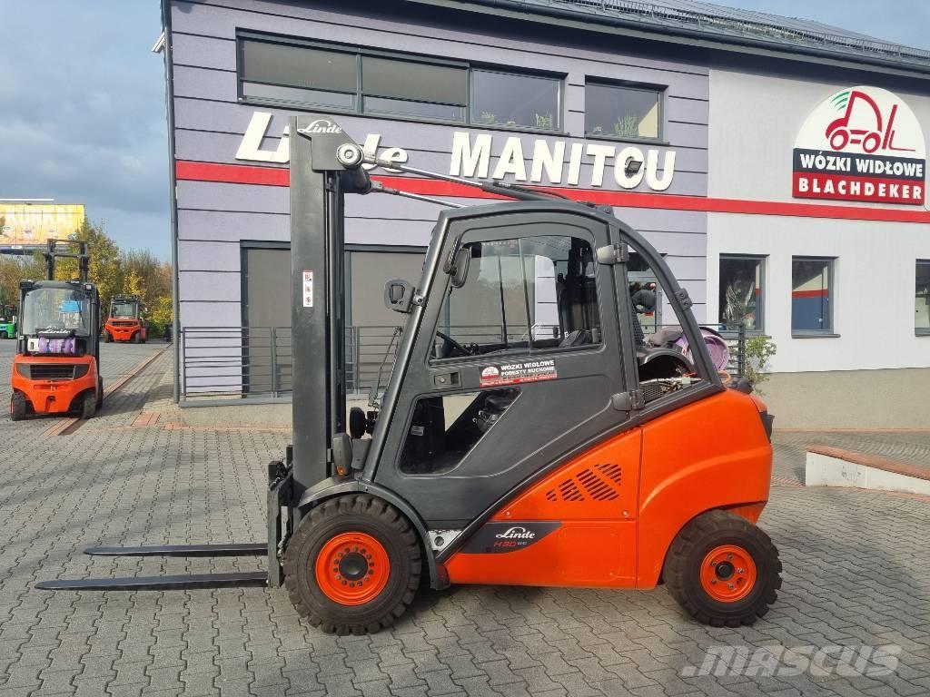 Linde H30T-02 LPG heftrucks