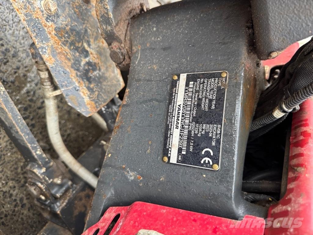 Yanmar SV08 (1F239) Minibagger < 7t