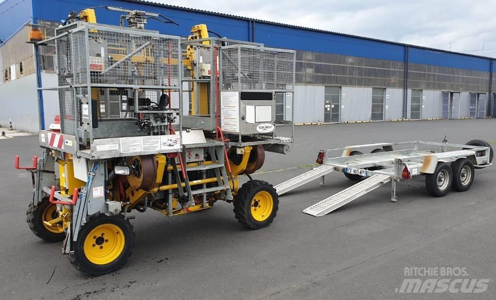  Axe Road Rail Lifter Schienen Wartung